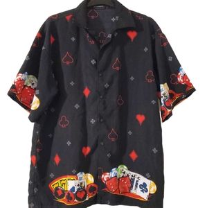 Andrade mens poker shirt